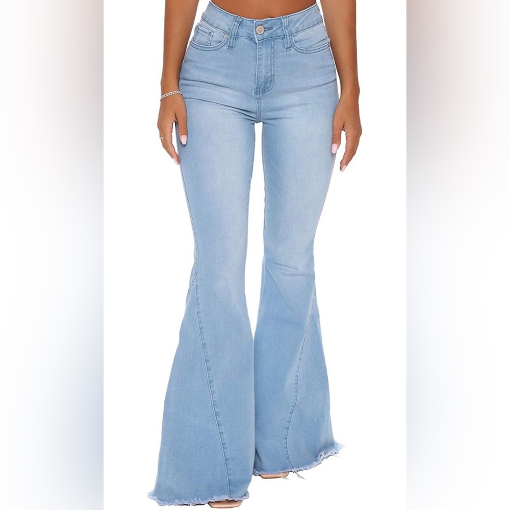 Flare Bell Bottom Jeans Denim 70s